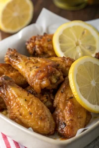 Lemon Pepper Wings with Honey Recipe