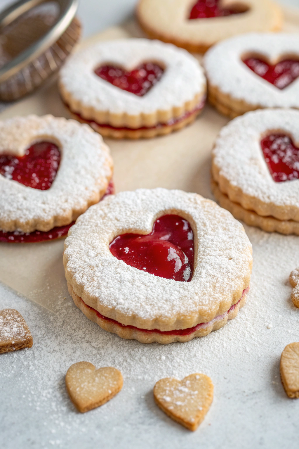 Linzer Cookies Italian Stawberry Jam Recipe