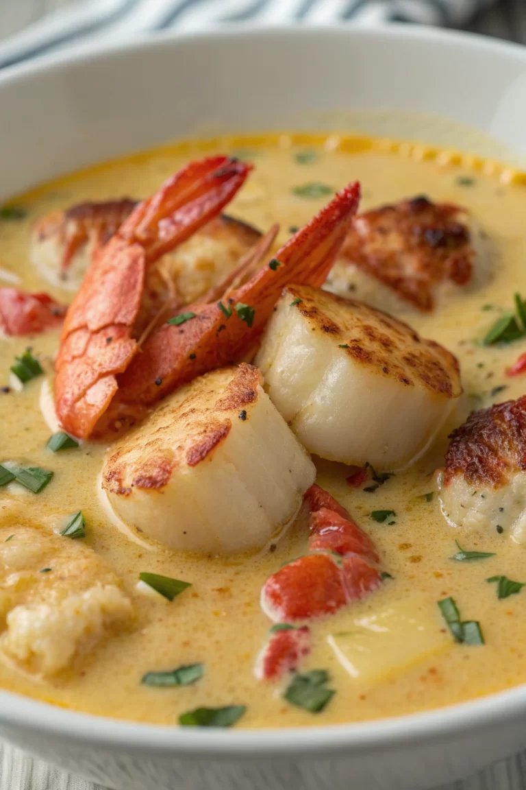 Lobster Scallop Chowder Recipe
