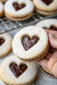 Nutella Linzer Cookies Recipe