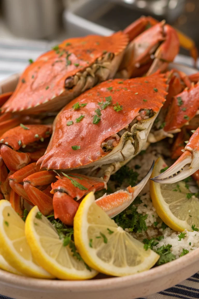 Oven-Roasted Dungeness Crab Recipe