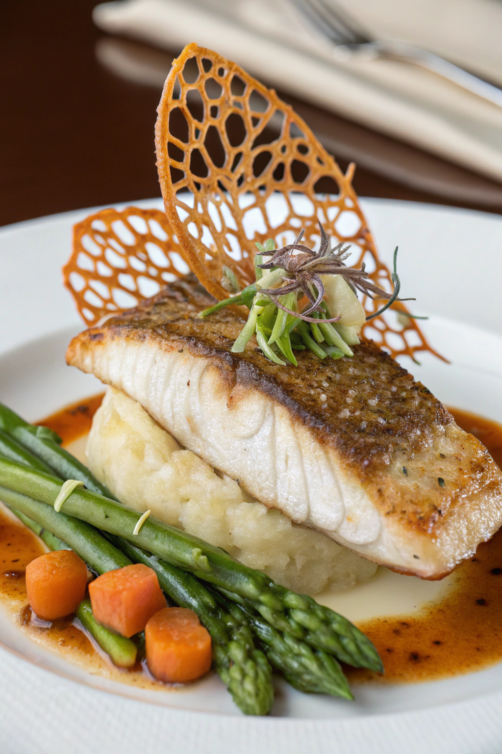 Parmesan-Crusted Sea Bass Recipe