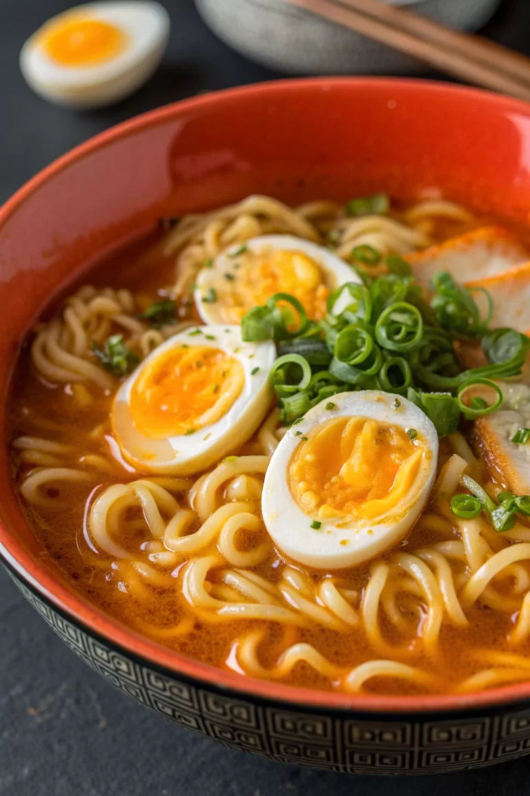 Peanut-y Red Thai Curry Ramen Recipe