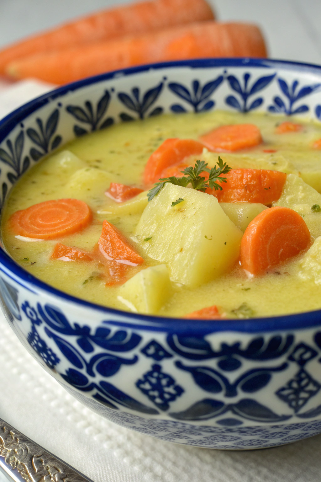 Polish Dill Soup with Potatoes