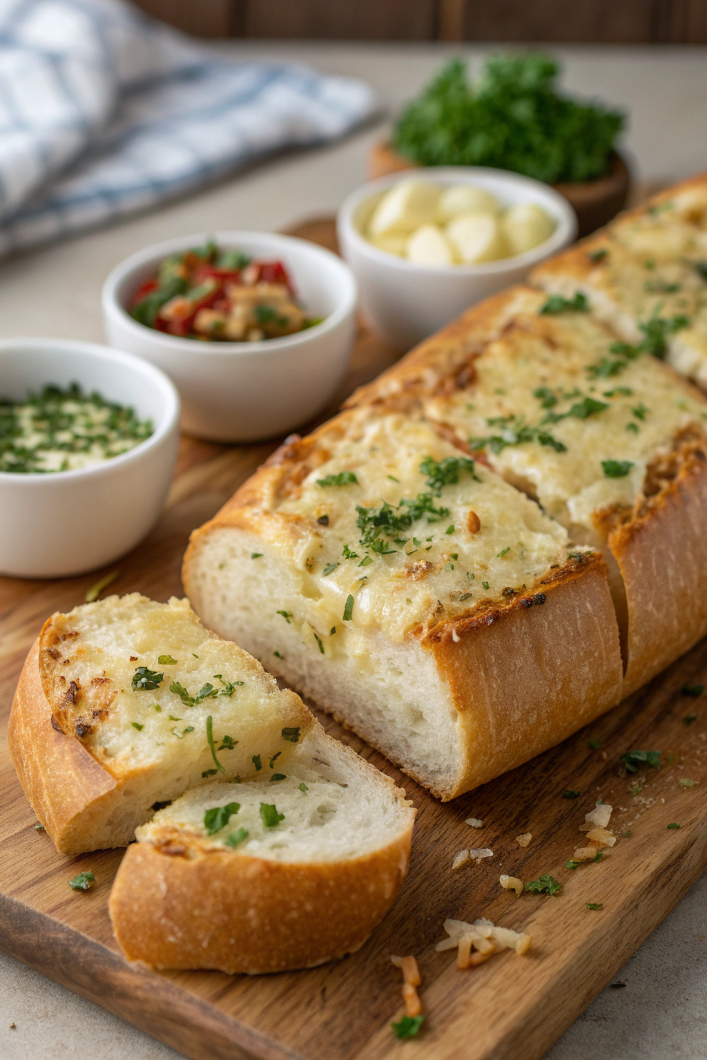 Quick Garlic Breadsticks Recipe
