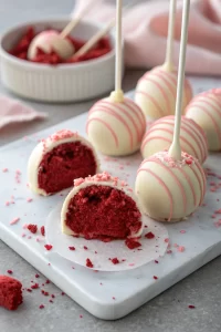 Red Velvet Cake Pops Recipe