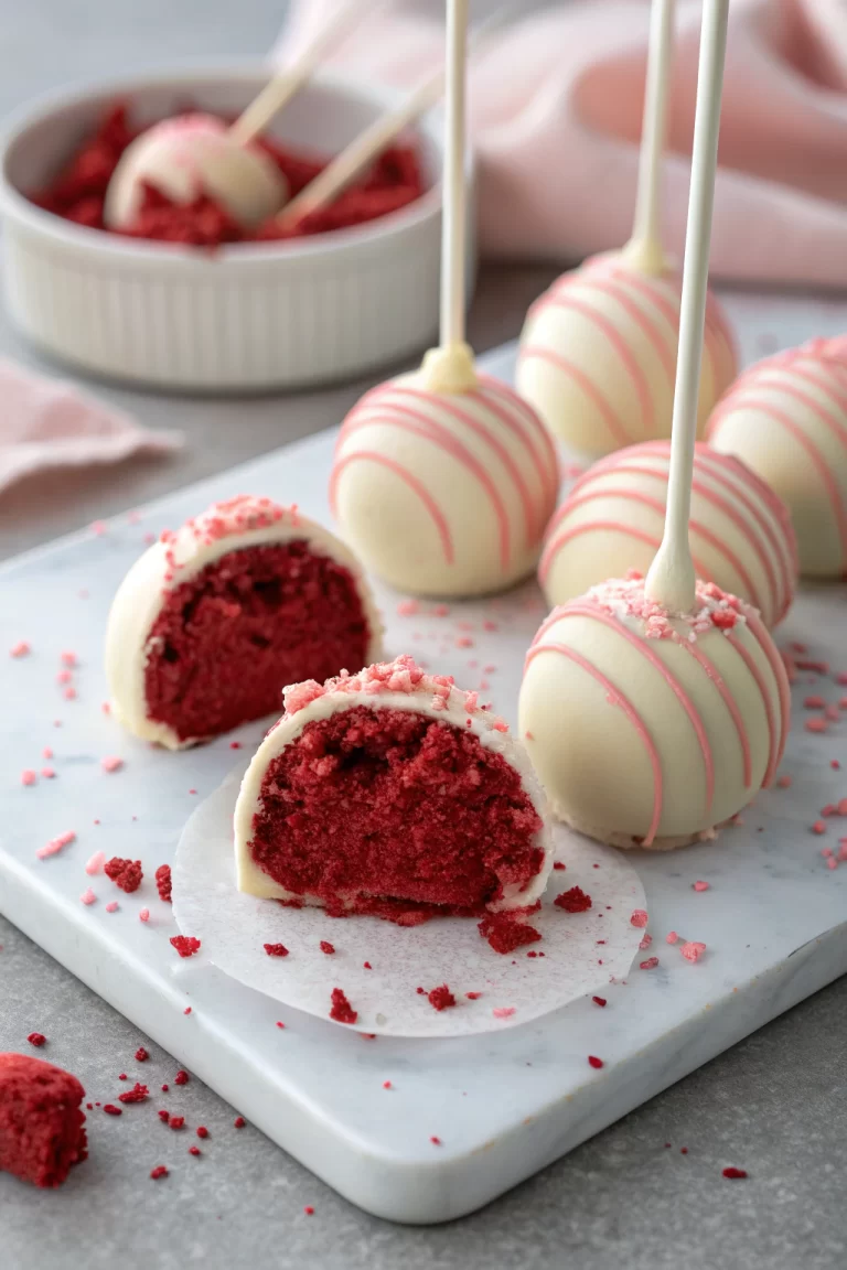 Red Velvet Cake Pops Recipe