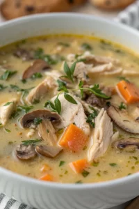 Rotisserie Chicken and Mushroom Soup Recipe