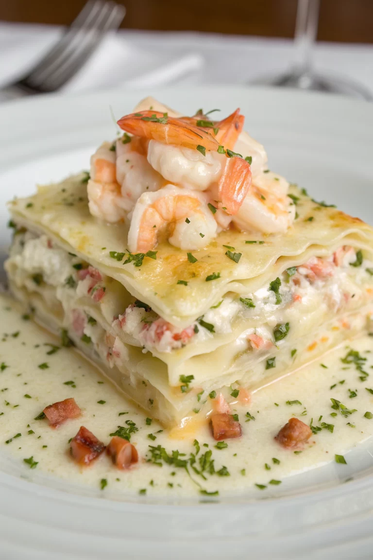 Shrimp Crab Lasagna Recipe