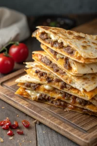 Smashburger Quesadillas Recipe