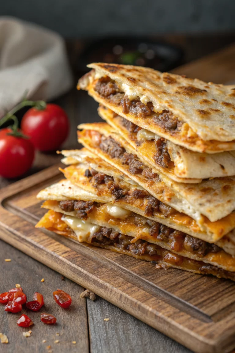 Smashburger Quesadillas Recipe