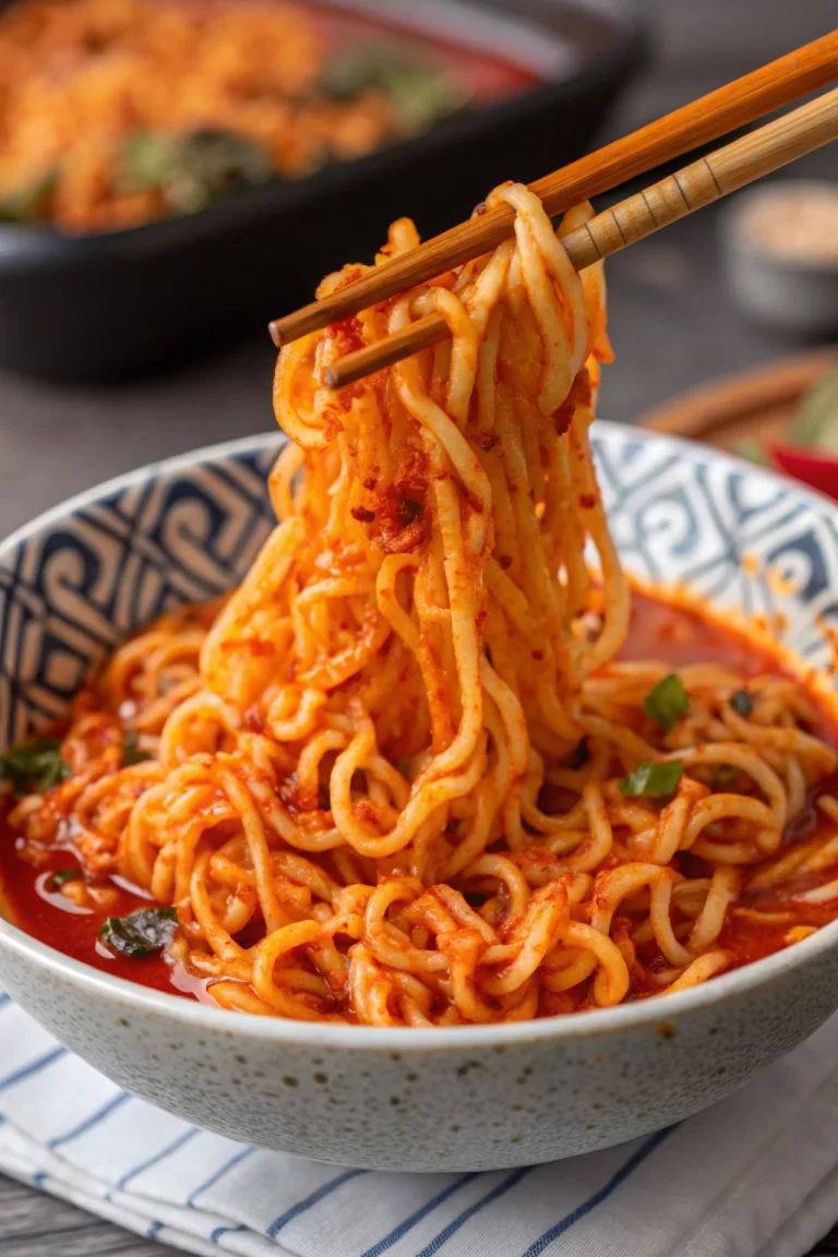 Spicy Instant Ramen Recipe