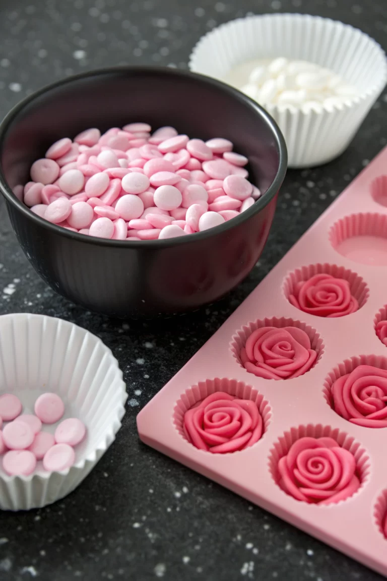Valentines Day Marshmallow Flower Recipe