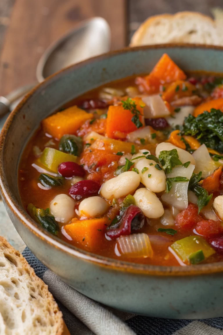 Winter Minestrone Soup Recipe