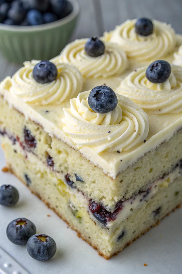 Blueberry Zucchini Cake Recipe