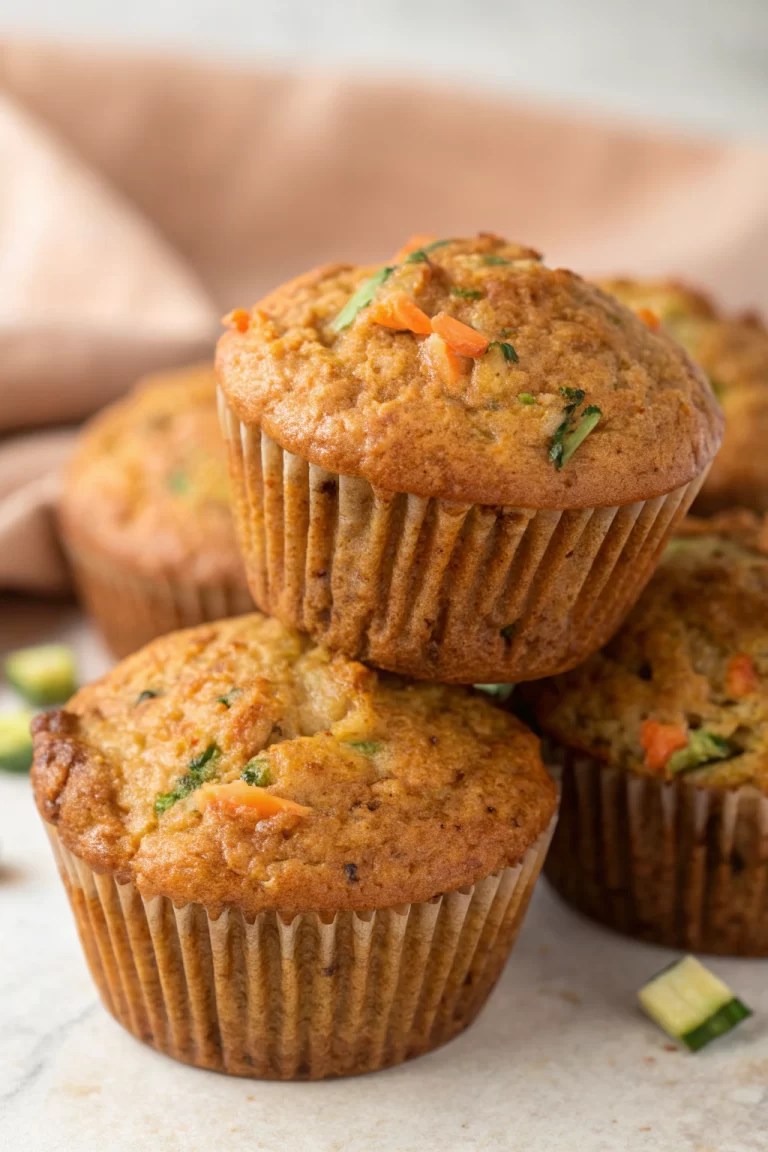 Carrot Cake Zucchini Muffins Recipe