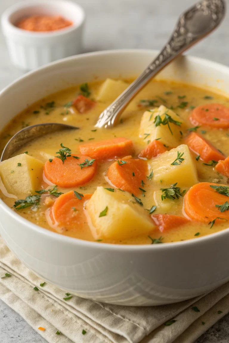 Carrot Potato Soup Recipe
