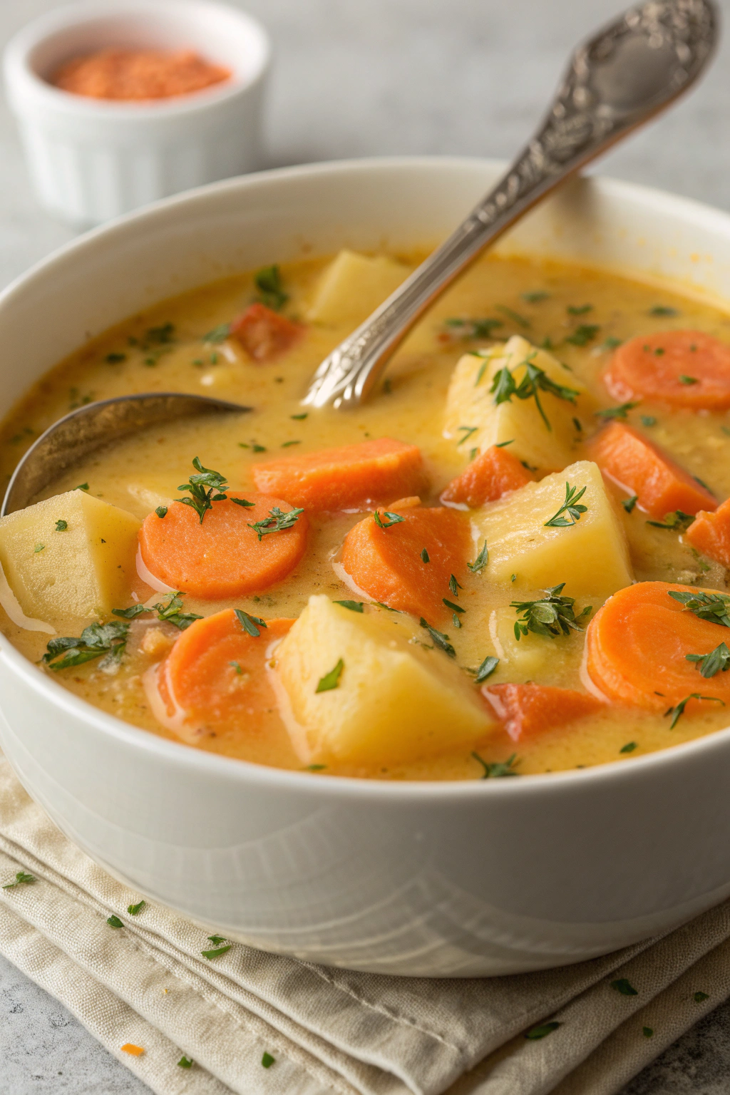 Carrot Potato Soup Recipe