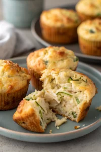Chicken Cheese Zucchini Muffins Recipe