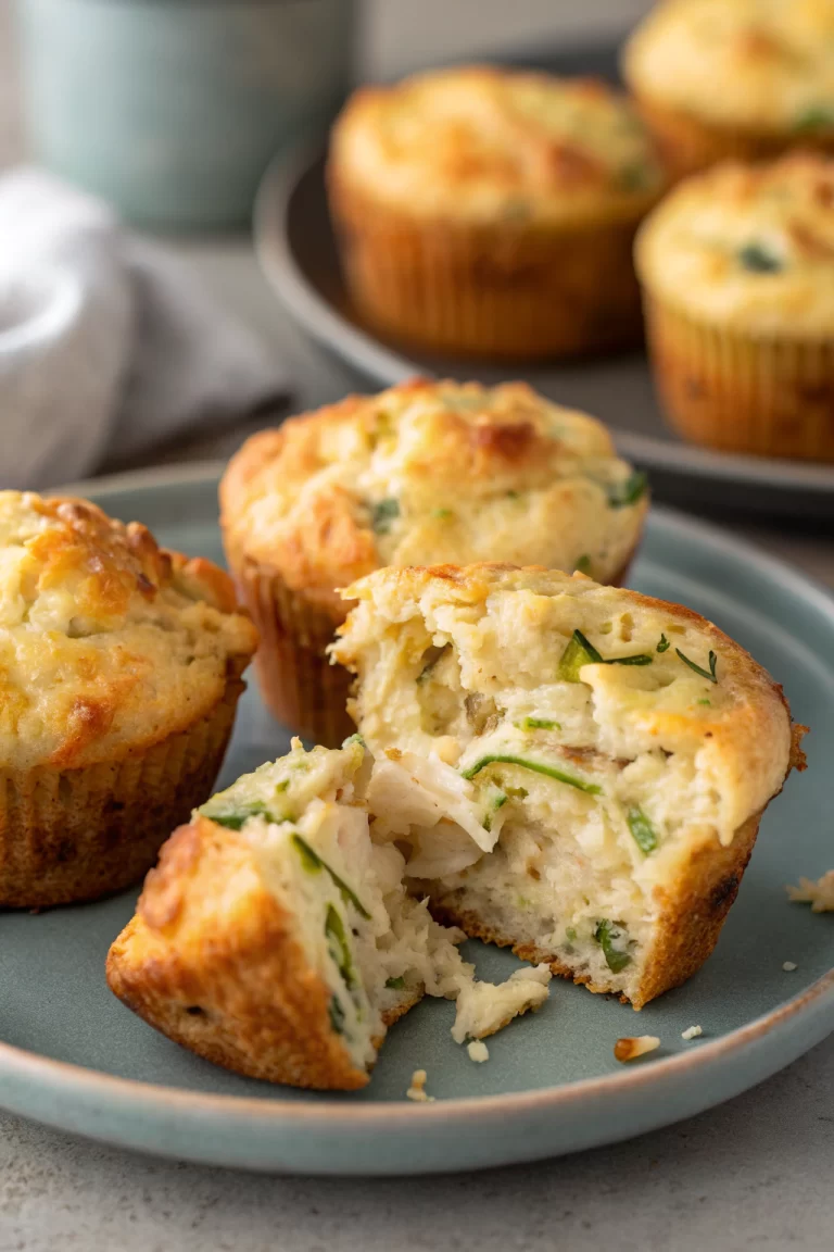 Chicken Cheese Zucchini Muffins Recipe