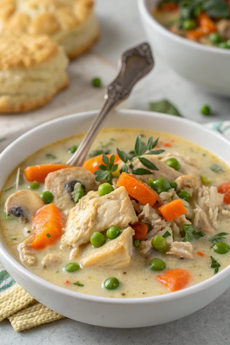 Chicken Pot Pie Soup Recipe