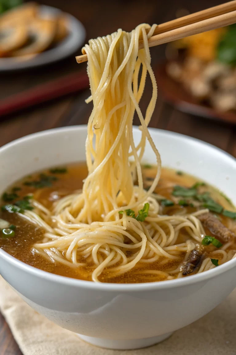 Chinese Noodle Soup Recipe