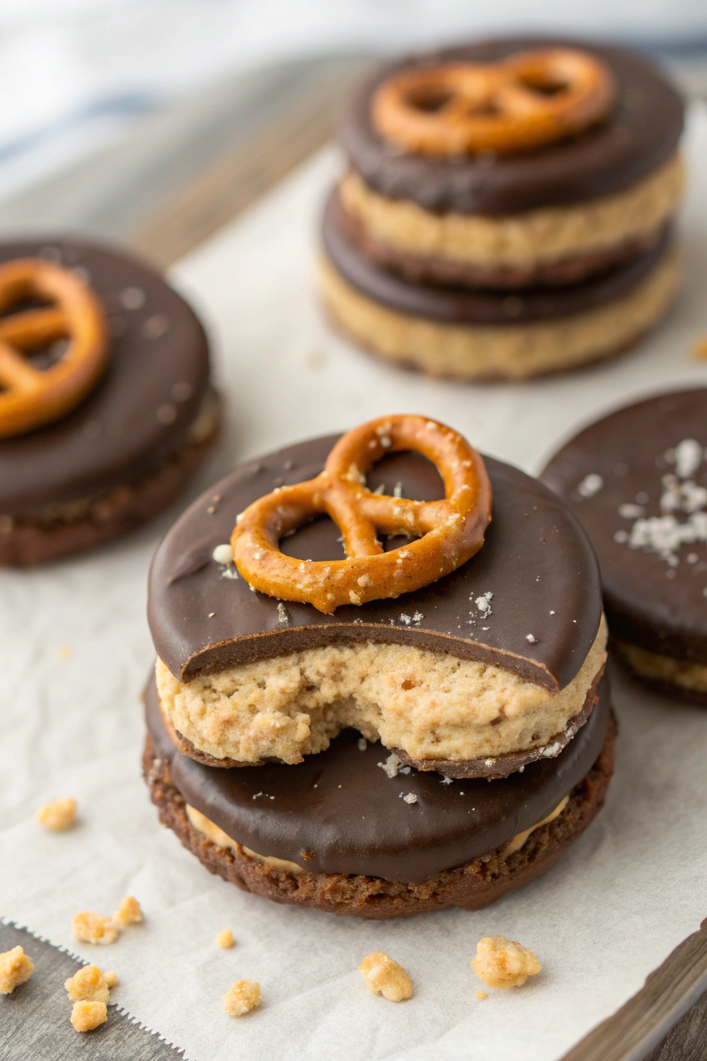 Cookie Dough Pretzel Bites Recipe