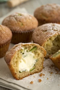 Cream Cheese Zucchini Muffins Recipe