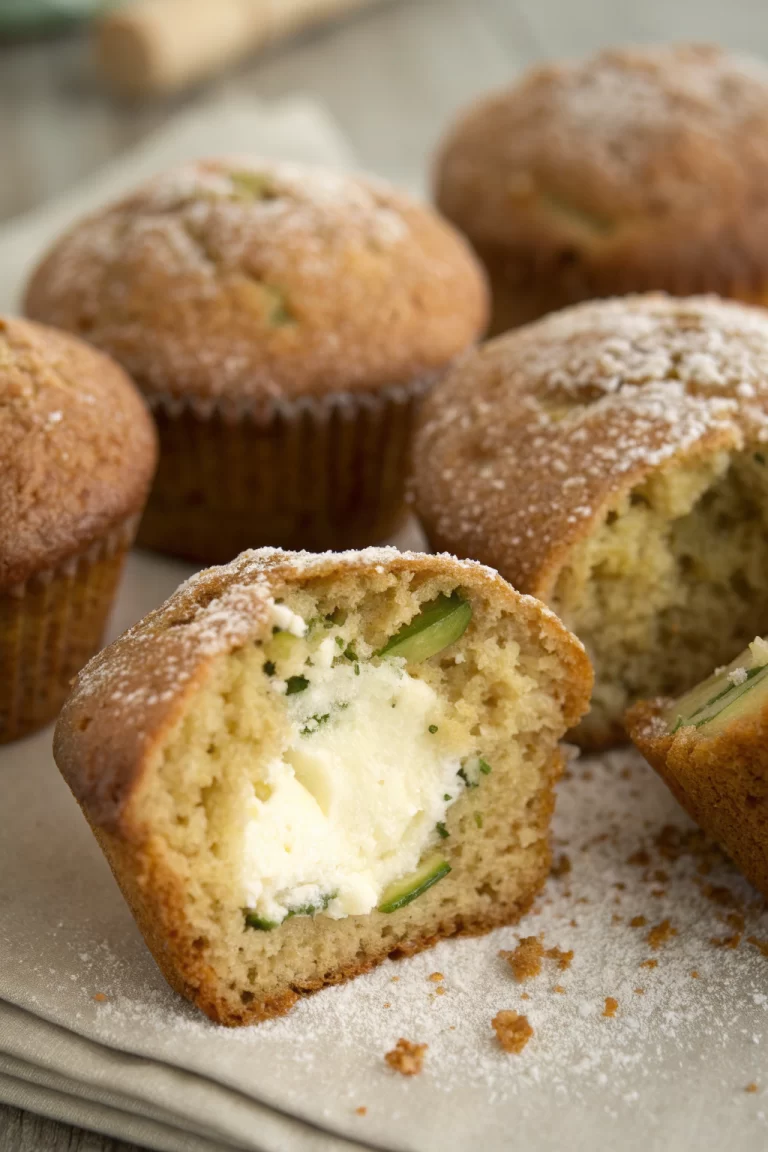 Cream Cheese Zucchini Muffins Recipe