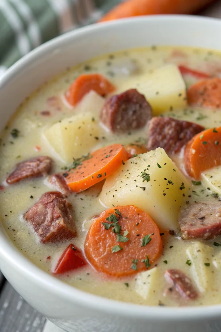 Creamy Sausage Potato Soup Recipe