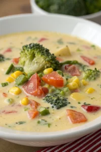 Creamy Vegetable Soup Recipe