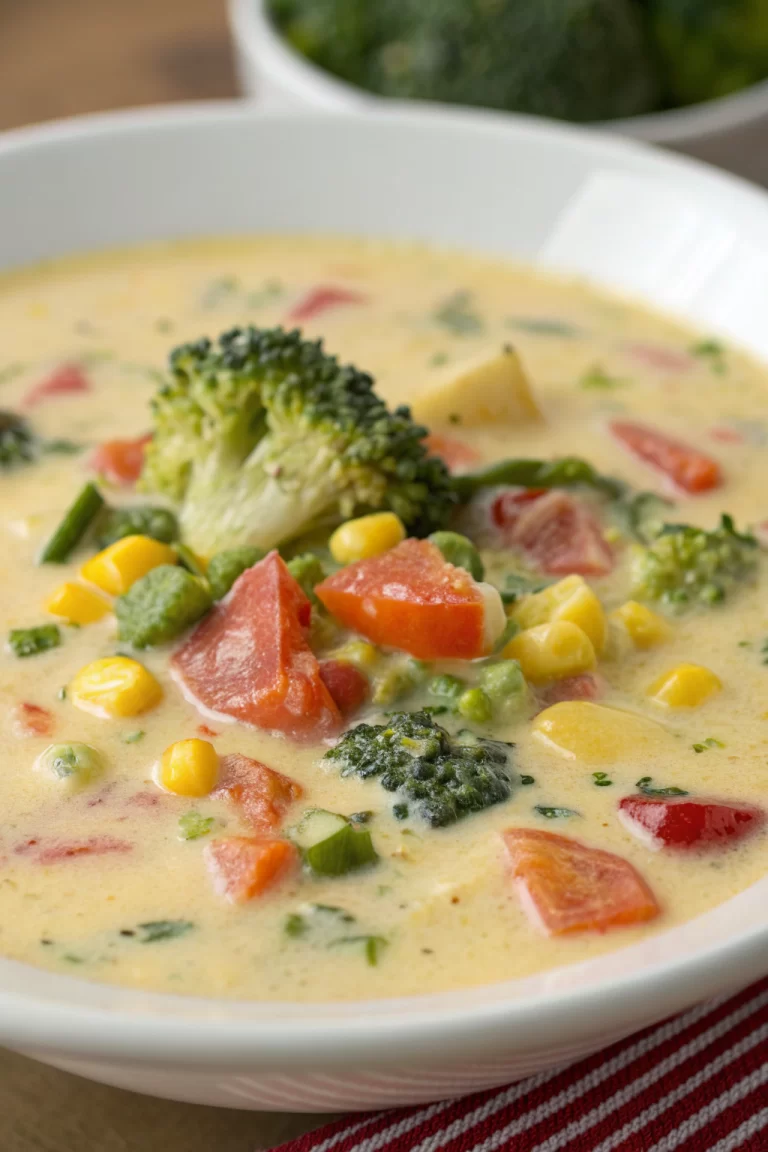 Creamy Vegetable Soup Recipe