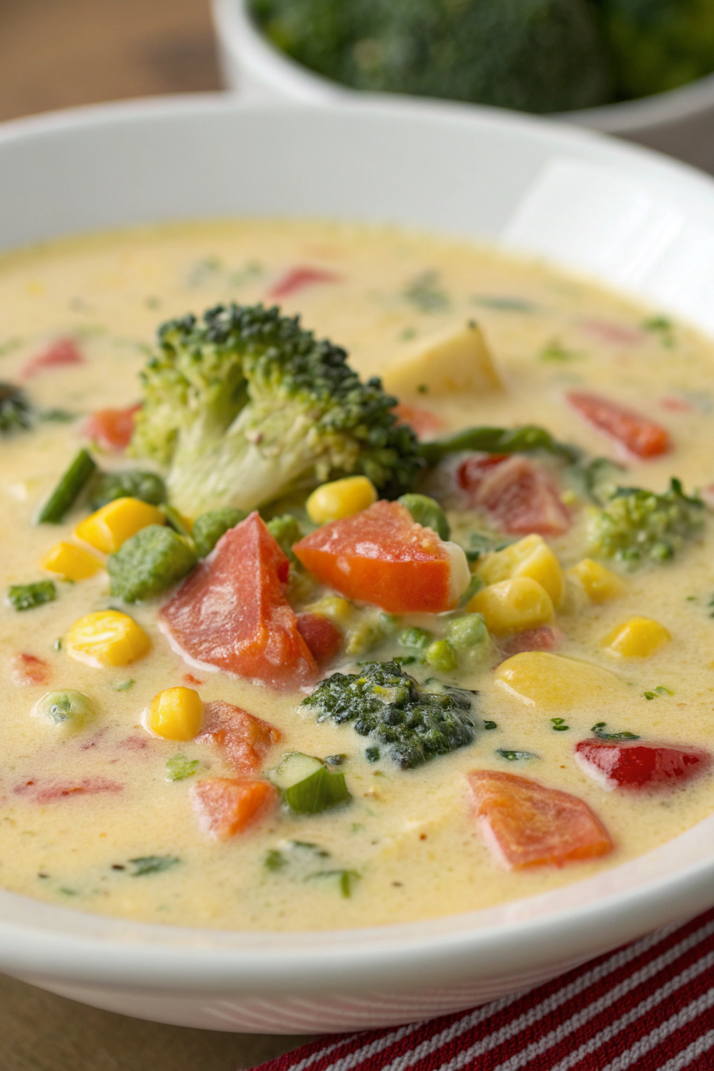 Creamy Vegetable Soup Recipe