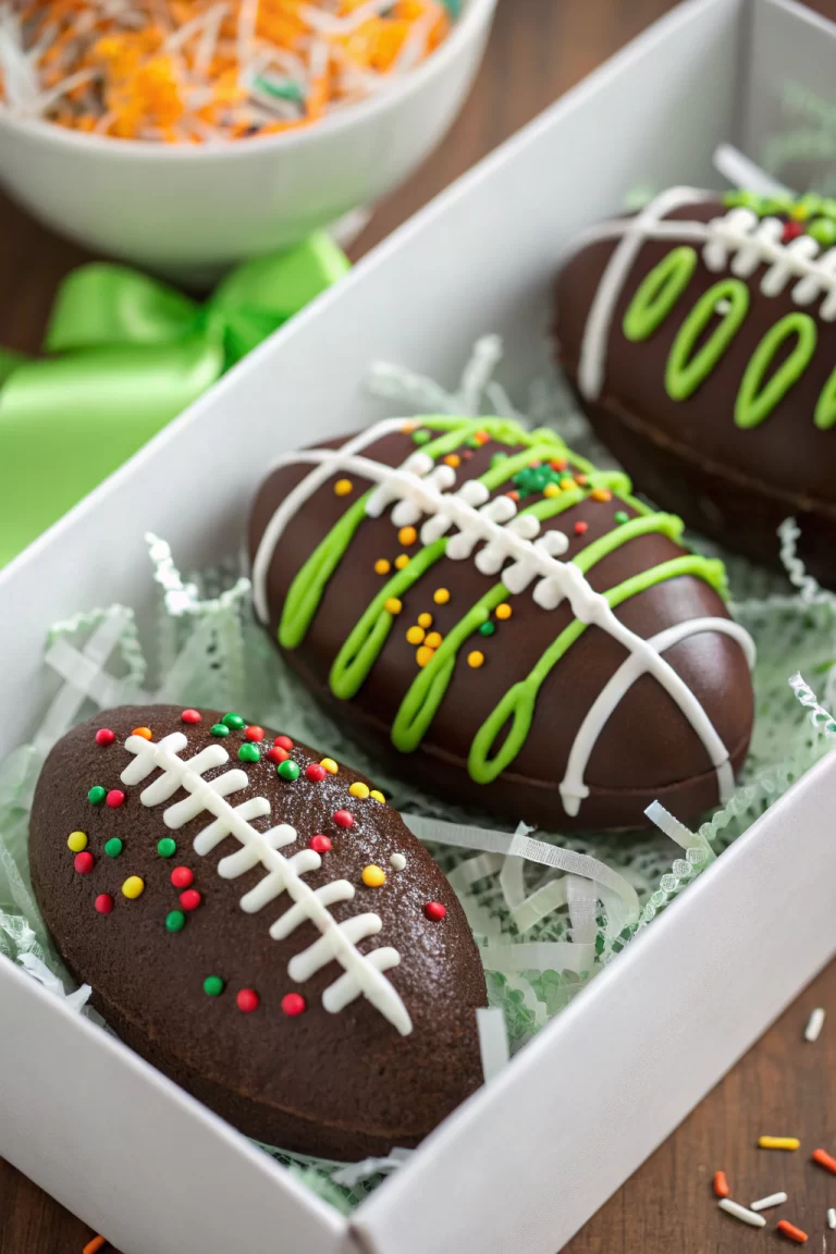 Football Cakesicles Recipe