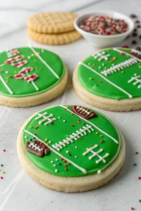 Football Stadium Sugar Cookies Recipe
