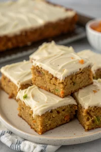 Frosted Zucchini Spice Bars Recipe