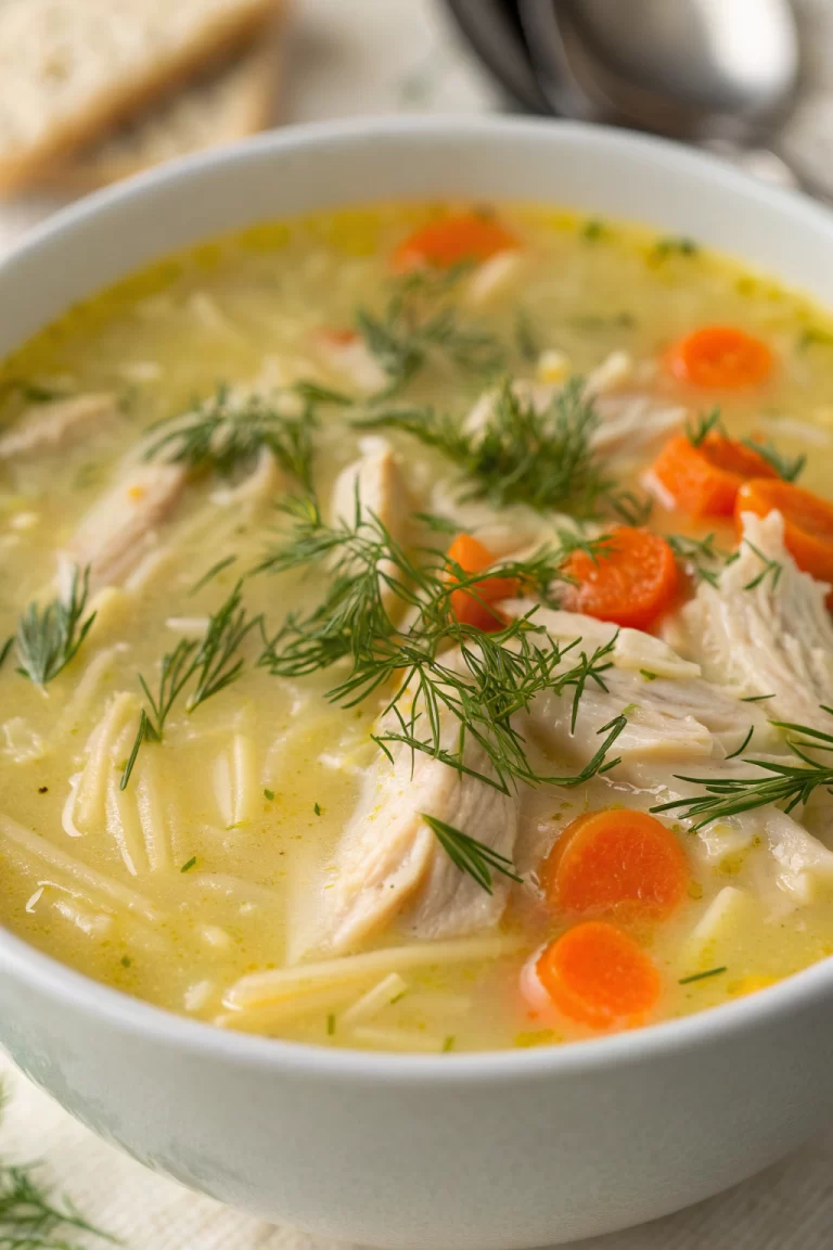 Greek Lemon Chicken Soup Recipe