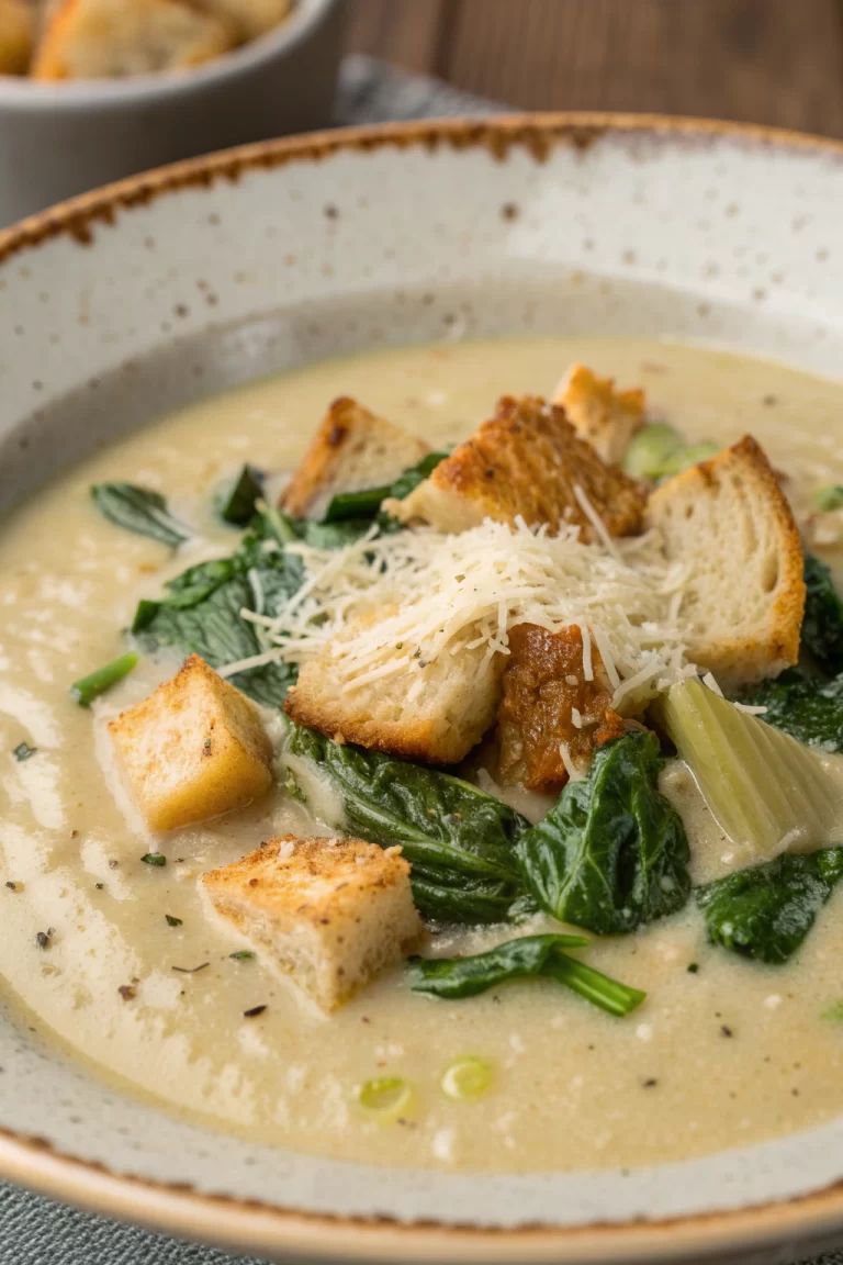 Healthy Tuscan Artichoke Soup Recipe