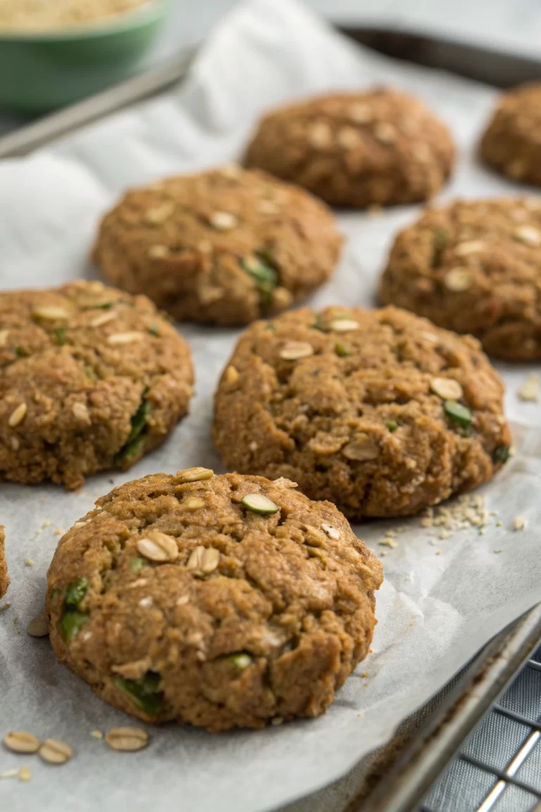 Healthy Zucchini Oatmeal Cookies Recipe