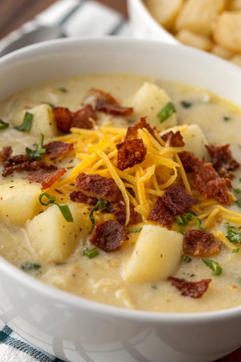 Homemade Loaded Potato Soup Recipe
