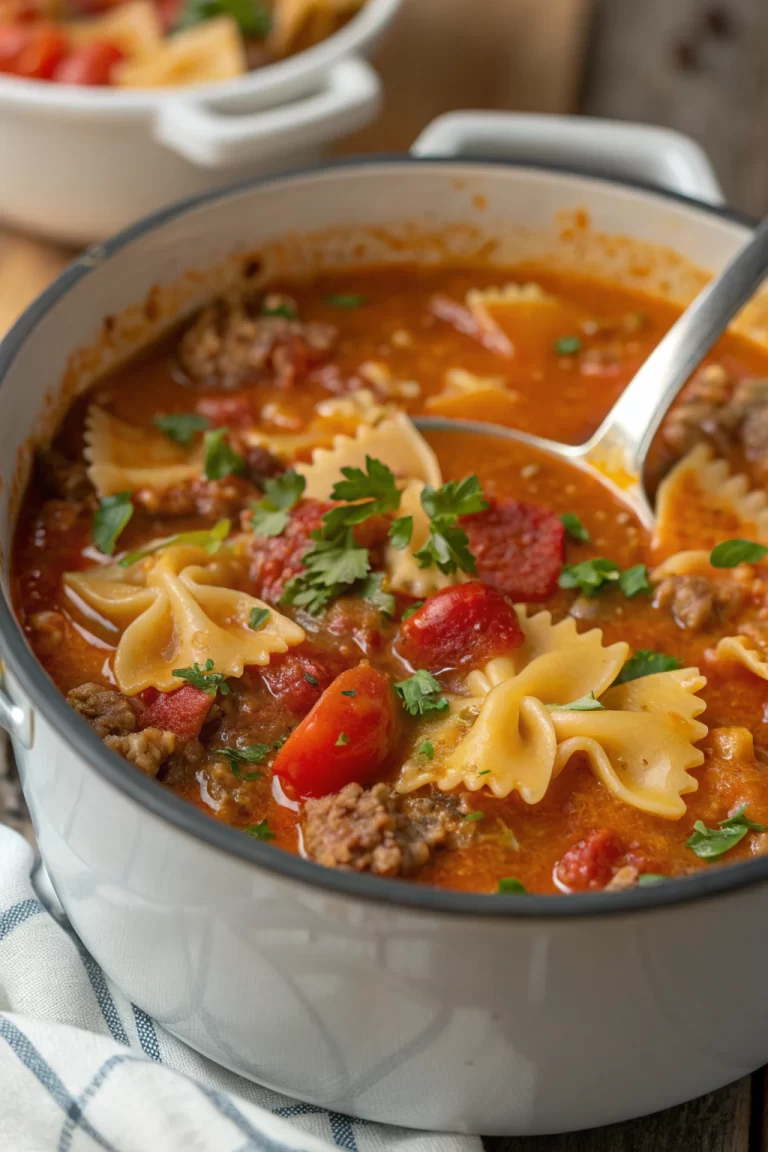 Lasagna Soup Recipe