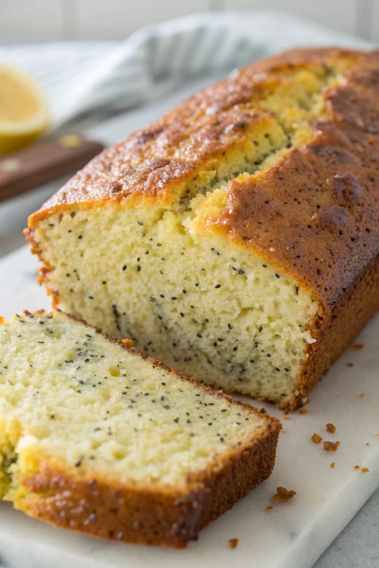Lemon Poppy Seed Zucchini Bread Recipe