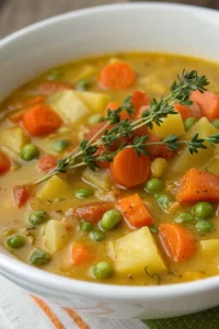One-Pot Creamy Vegetable Soup Recipe