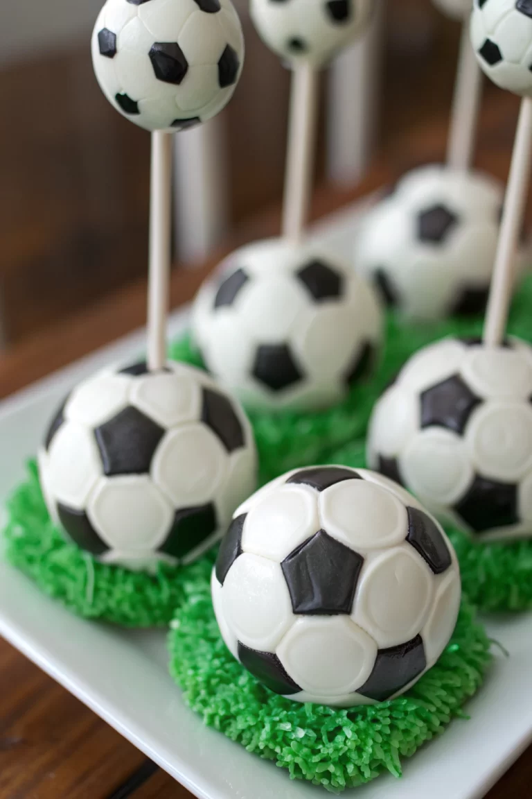 Soccer Cakepops Recipe