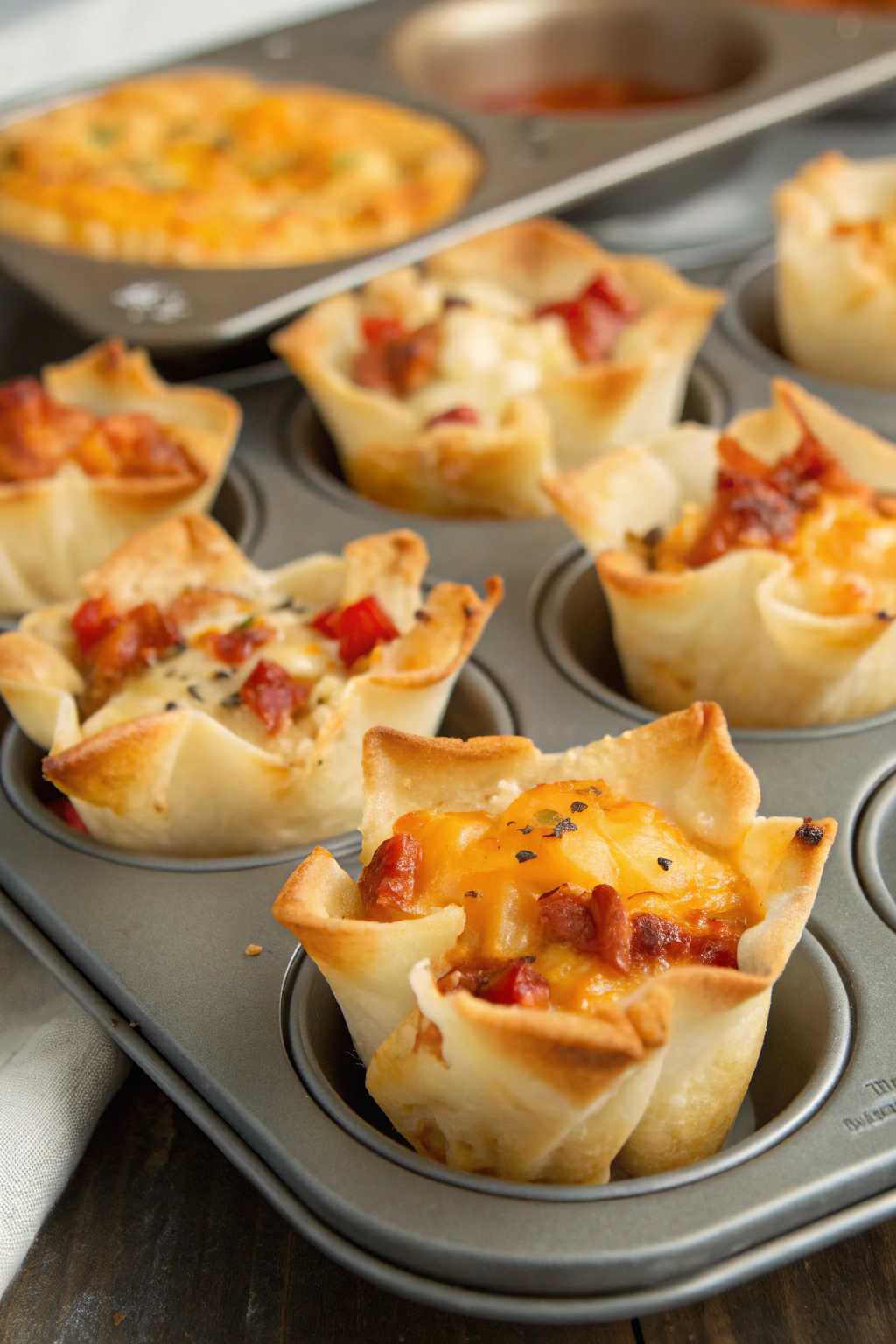 Spinach & Artichoke Wontons Recipe