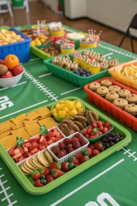 Super Bowl Charcuterie Football Stadium