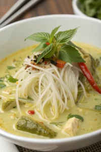 Thai Green Curry Soup Recipe