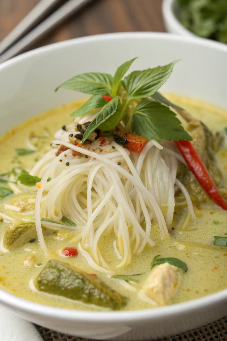 Thai Green Curry Soup Recipe