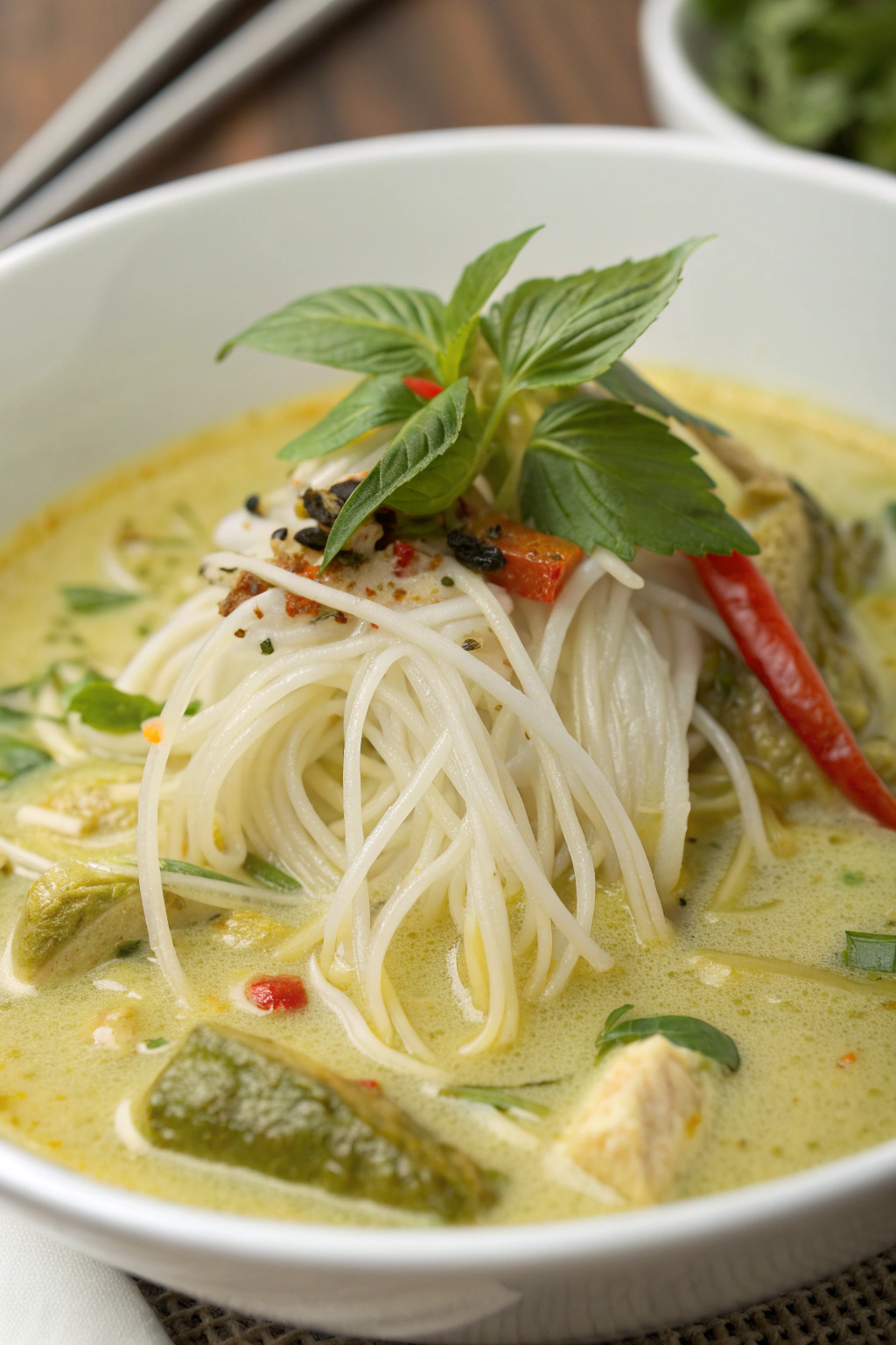 Thai Green Curry Soup Recipe