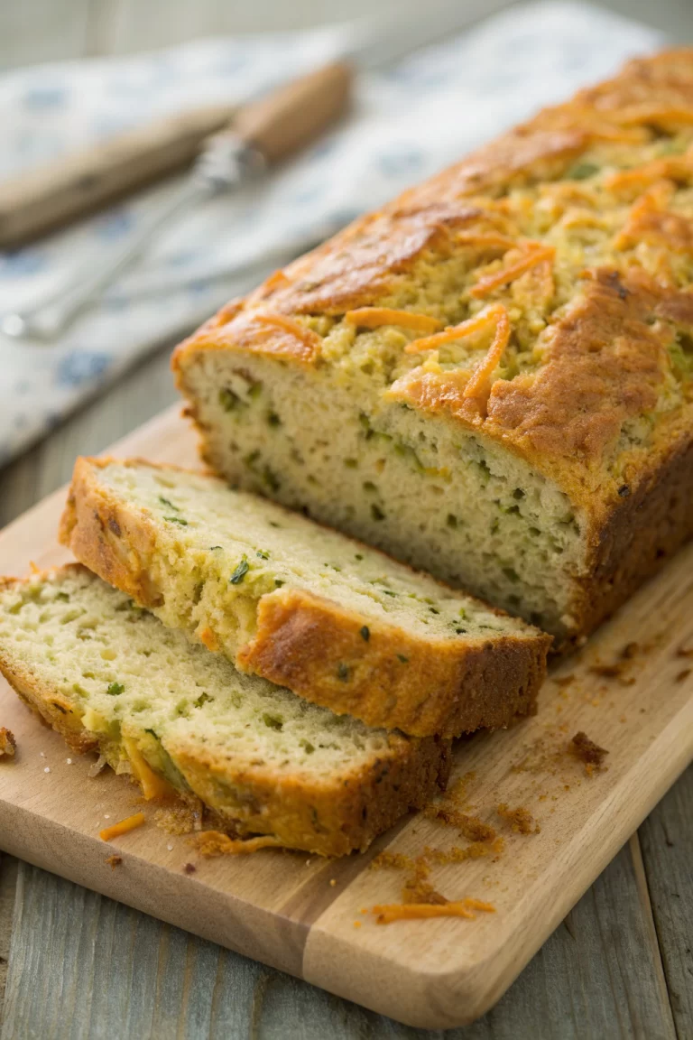 Zucchini Cheese Bread Recipe